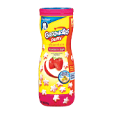 Gerber Finger Foods fruit puffs, strawberry - apple puffed grains for babies learning to self-feed Full-Size Picture